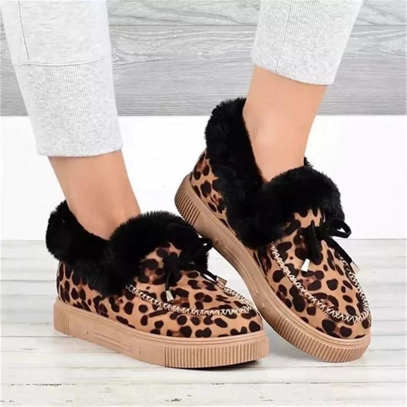 Hand-stitched shoes and snow boots