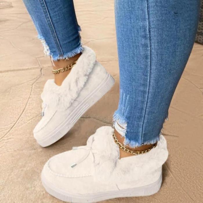 Hand-stitched shoes and snow boots