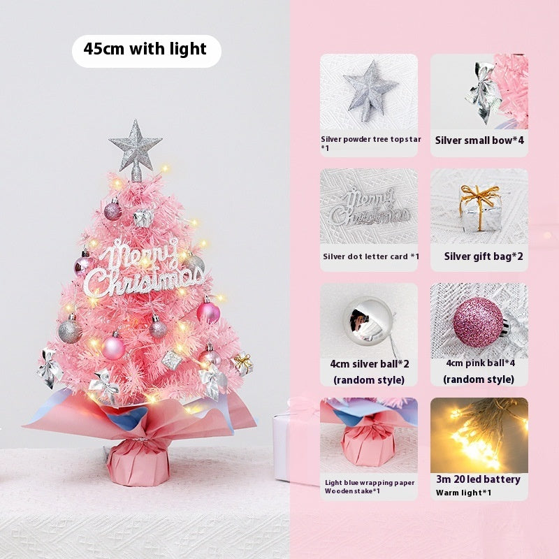 Table Decoration Holiday Decorations New Mini Christmas Tree Suit