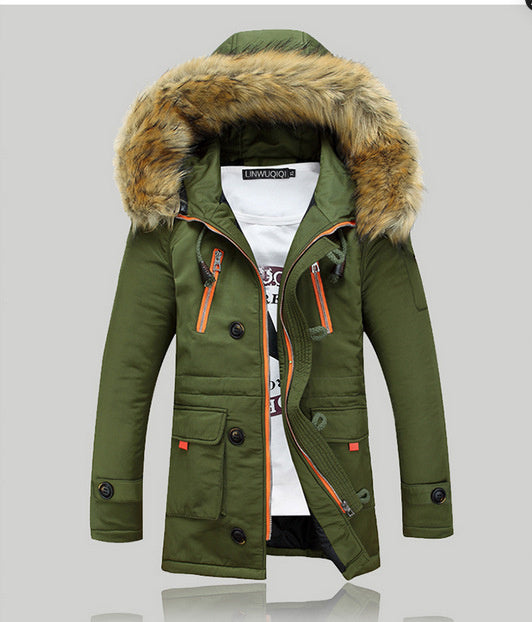 Winter Coat Hooded Waterproof Insulated Puffer Jacket Thicken Puffy Warm Down Windbreaker