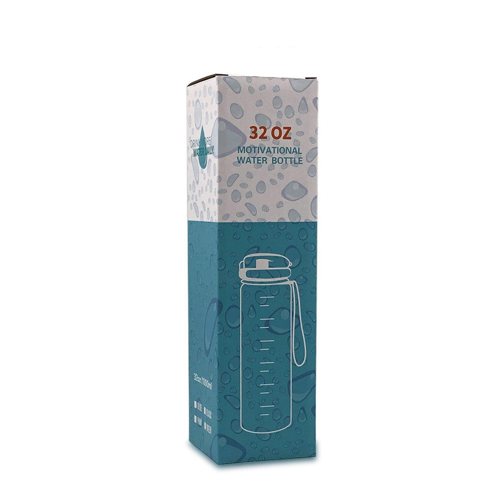 Water Bottle With Time Marker
