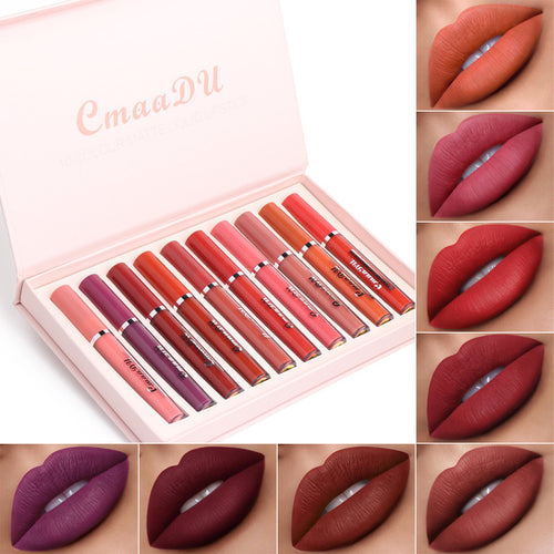 10-Pack Lip Gloss Set – Moisturizing, Long-Lasting Shine, 3g Each with 36-Month Shelf Life