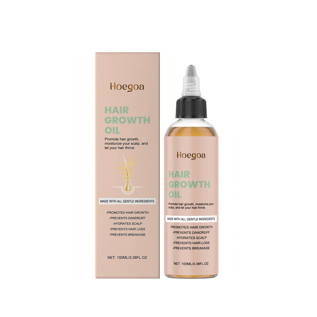 Hair Growth Oil with Camellia Seed Oil, Vitamin E & Hyaluronic Acid