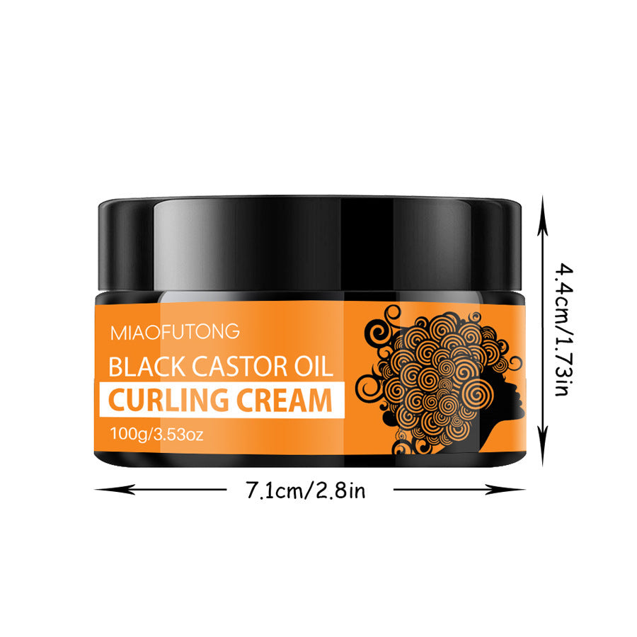 Curly Hair Cream for Shaping & Moisturizing | Non-Hardening Curl Defining Elastin | 100ml & 280ml | Anti-Frizz Styling for Natural Curls