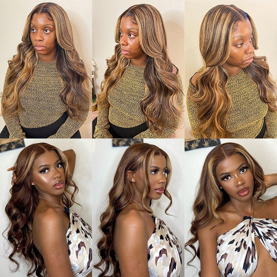 Blonde Human Wig