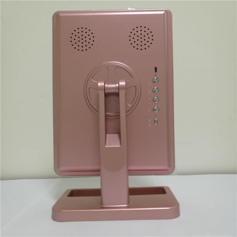 Touch Screen Makeup Mirror With 20 LED Light Bluetooth Music