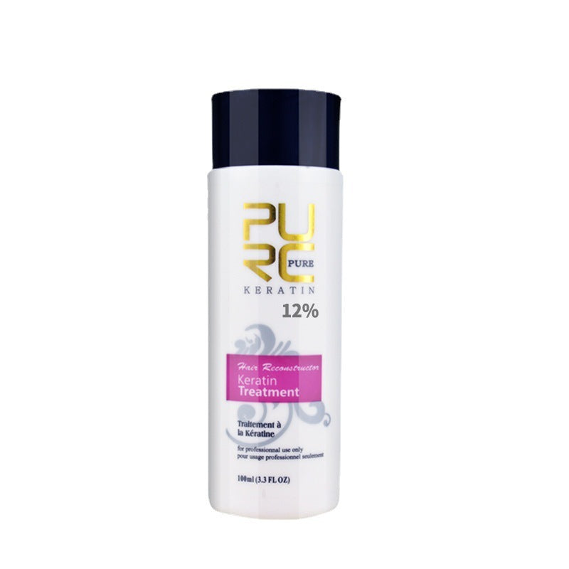 Keratin Hair Treatment & Purifying Shampoo – Straightens, Repairs & Smooths Damaged Hair