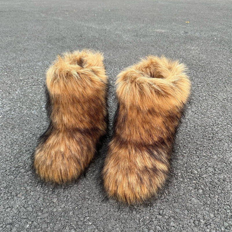 Raccoon Snow Boots