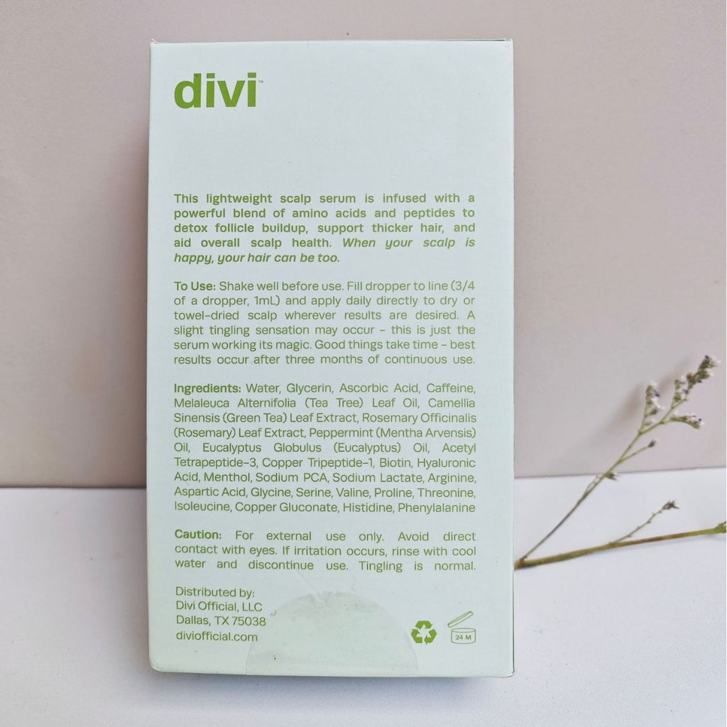 Divi Pure Dew Hair Lotion 30ml – Lightweight Hydration & Scalp Care for Healthier, Shinier Hair