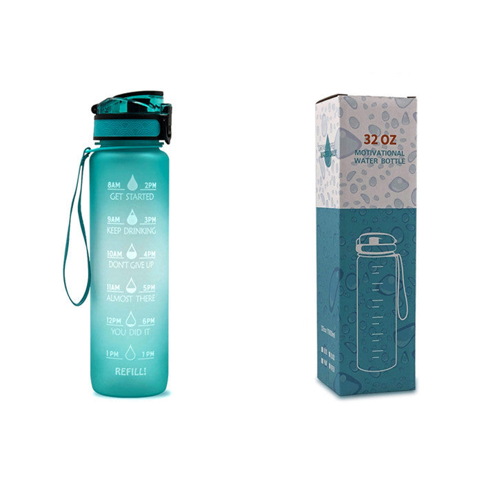 Water Bottle With Time Marker