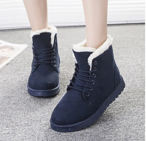 Winter boots short plush