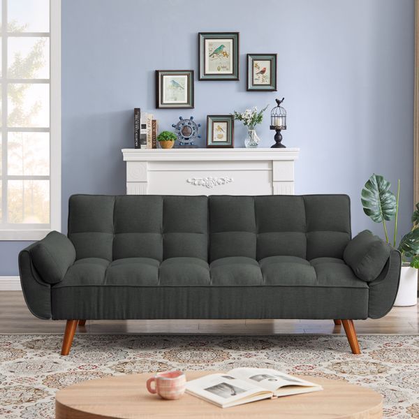 Newly Designed Linen Sofa Furniture With Adjustable Backrest And Easy Assembly