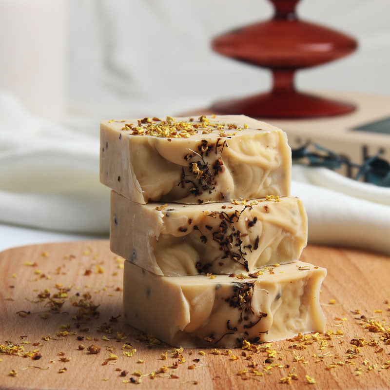 Handmade Herbal Soaps – Cold Process, Moisturizing & Safe for Sensitive Skin (60g Each)