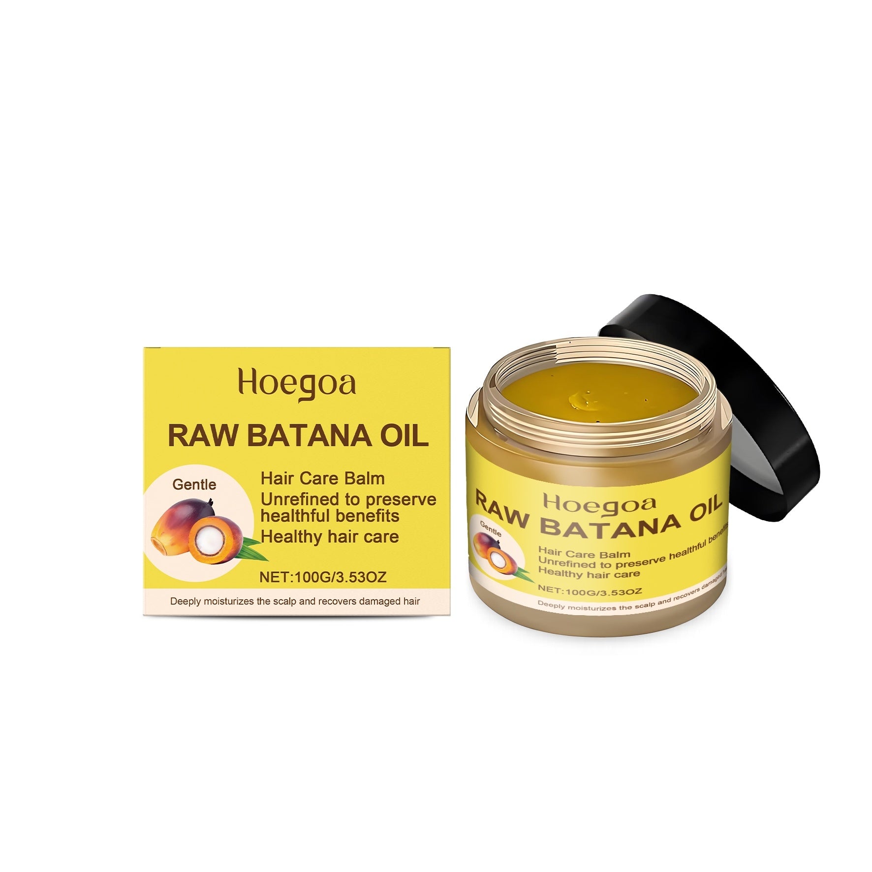 Batana Hair Growth Cream for Thicker, Healthier Hair | Natural Scalp & Hair Treatment