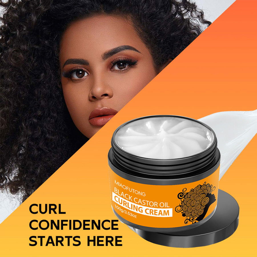 Curly Hair Cream for Shaping & Moisturizing | Non-Hardening Curl Defining Elastin | 100ml & 280ml | Anti-Frizz Styling for Natural Curls