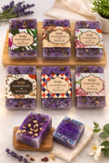 Handmade Lavender Soap with African Shea Butter and Oat