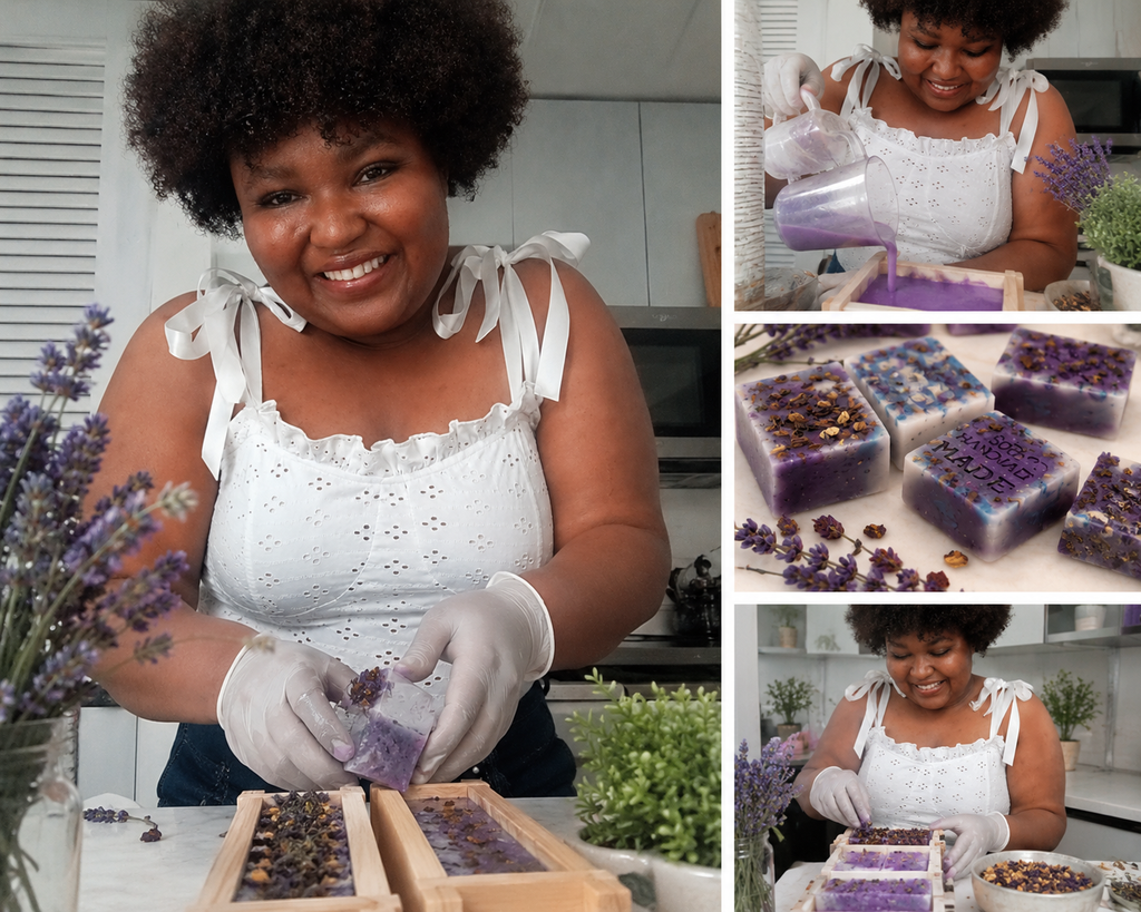 Aisiki Handmade Lavender Mini Soap with Argan Oil – Gentle Hydrating & Exfoliating Bar (External Use Only)