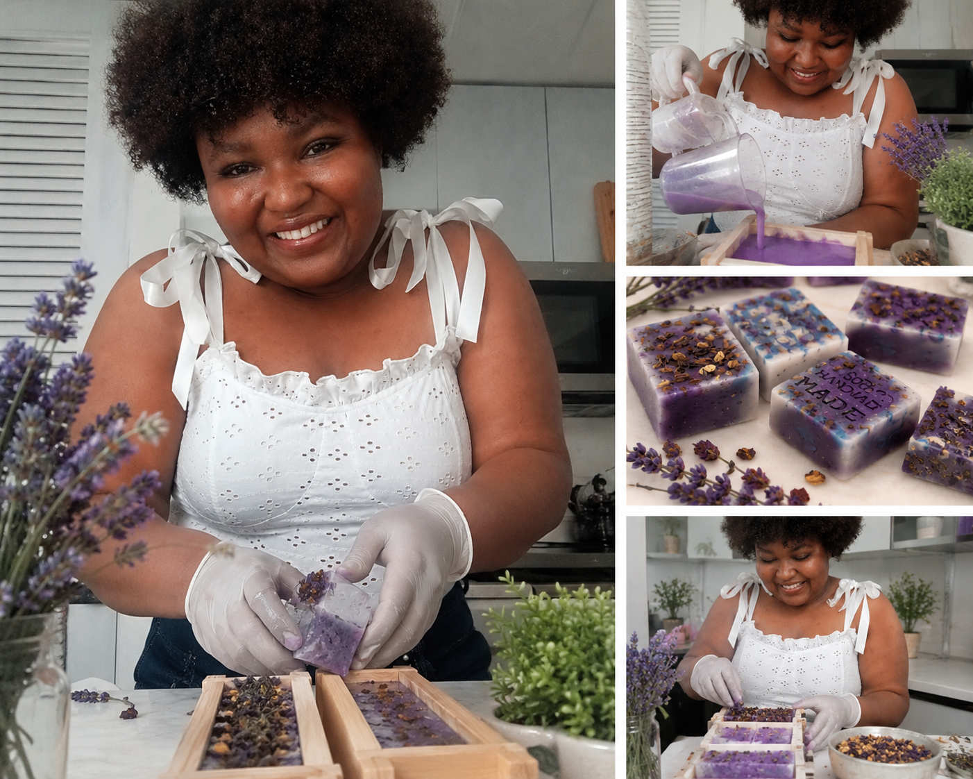 Aisiki Handmade Lavender Mini Soap with Argan Oil – Gentle Hydrating & Exfoliating Bar (External Use Only)