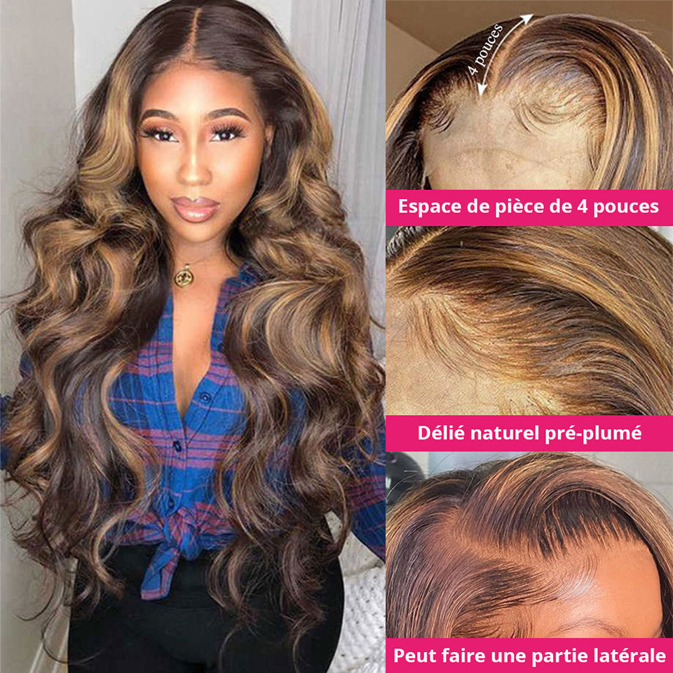 Blonde Human Wig