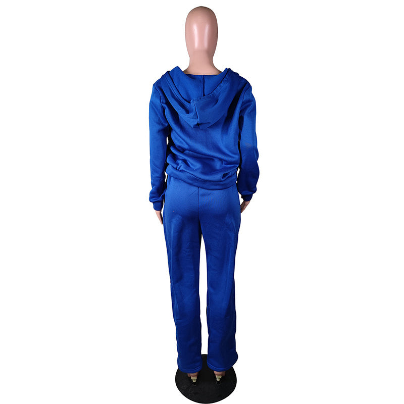 Women Sweatsuit Set 2 Piece Outfits Casual Hoodies Tops And Sweatpants Jogger