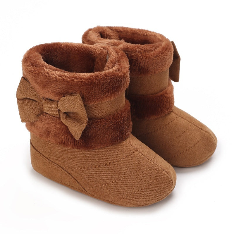 Baby Girl New Year Shoes Soft Sole Shoes Winter