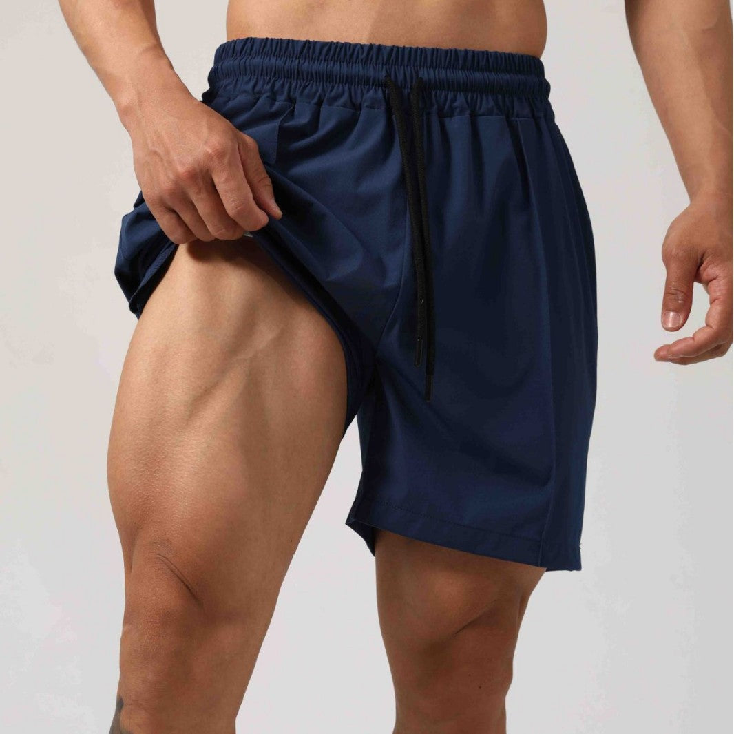 Ice Silk Sports Shorts Men's Casual Fashion Brand