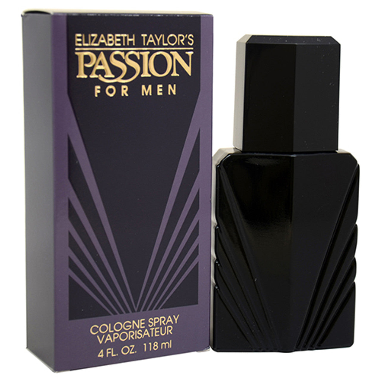 ELIZABETH TAYLOR PASSION MEN 4.0 OZ. EDC PACK 3