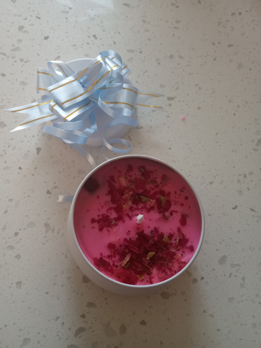 Aisiki Rose Essence Candle – Love, Emotional Healing & Self-Care Ritual ( Small)