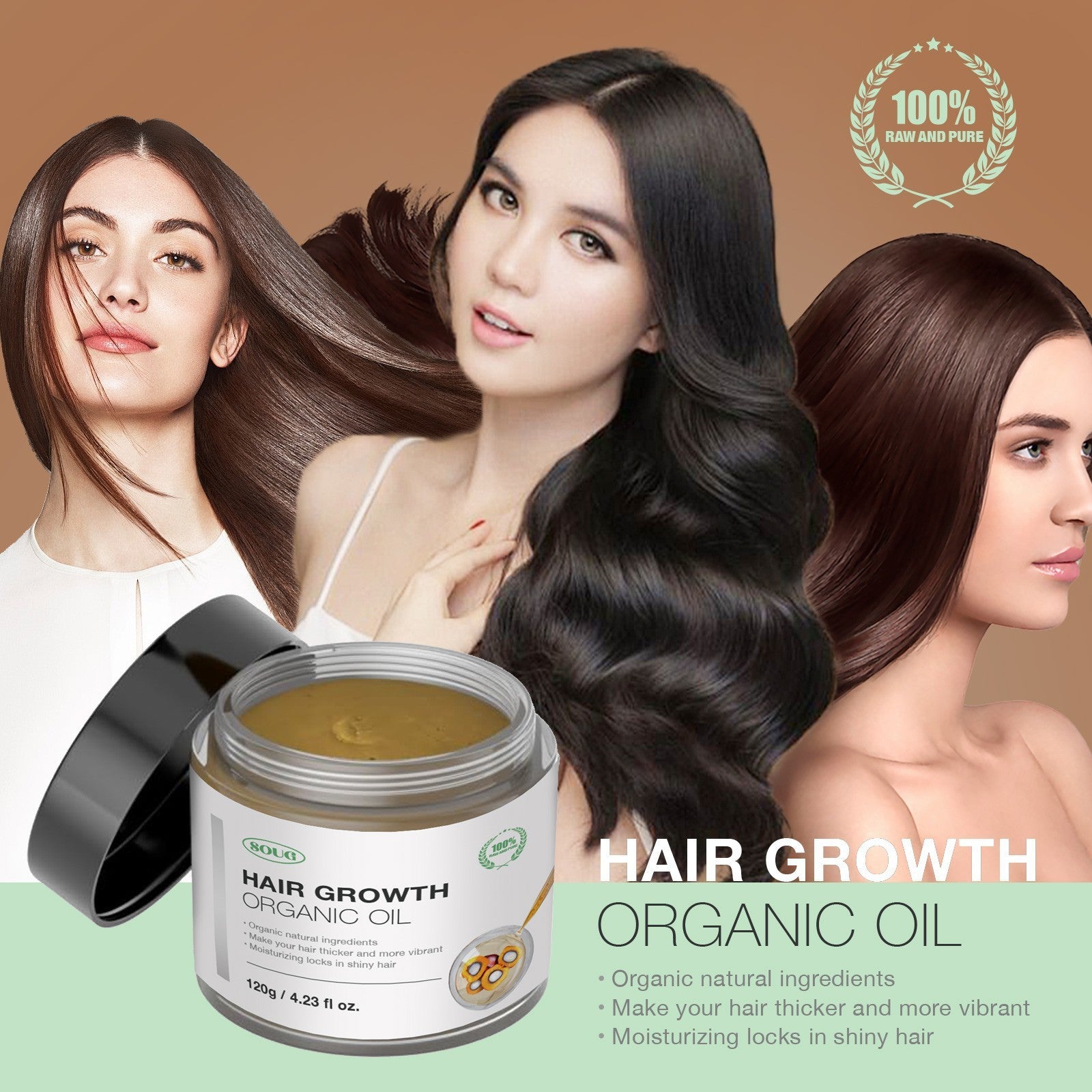 Hair Growth Hair Follicle Nourishing Thick Hair Brightening Conditioner