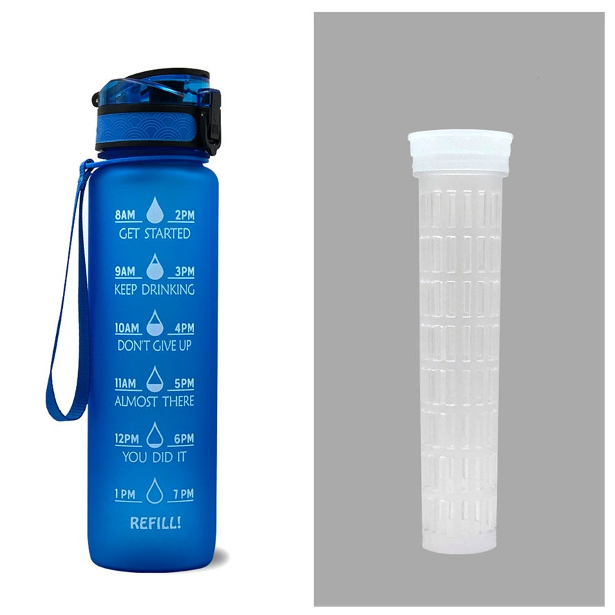 Water Bottle With Time Marker