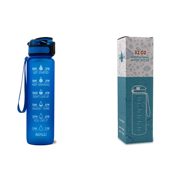 Water Bottle With Time Marker