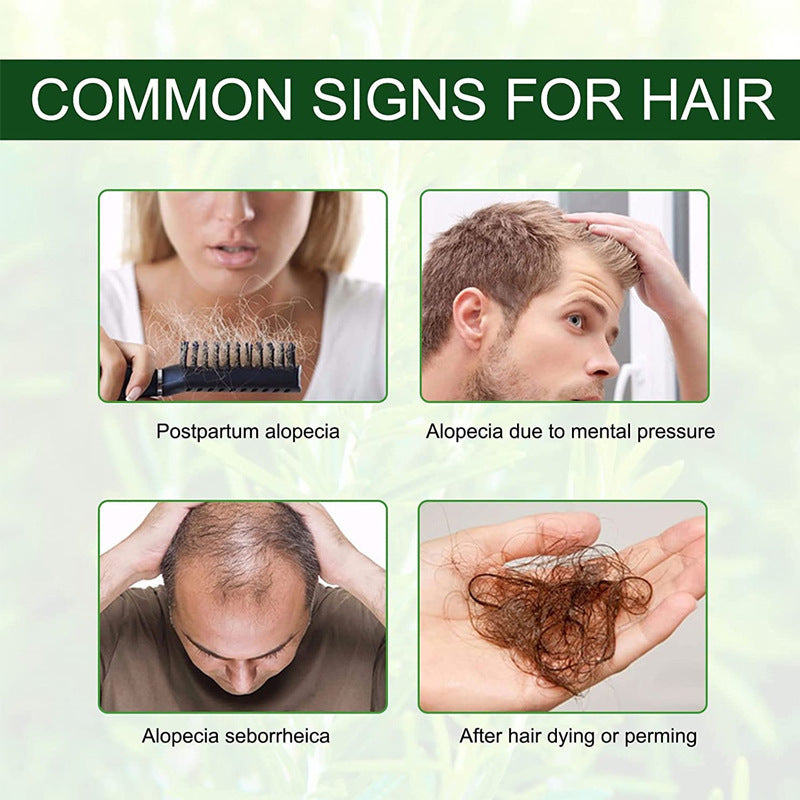 Rosemary Hair Growth Serum – Repair Split Ends, Reduce Frizz & Heat Damage – 60ml for All Hair Types