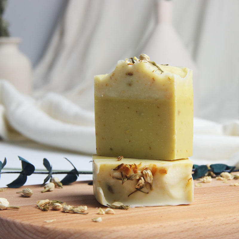 Handmade Herbal Soaps – Cold Process, Moisturizing & Safe for Sensitive Skin (60g Each)