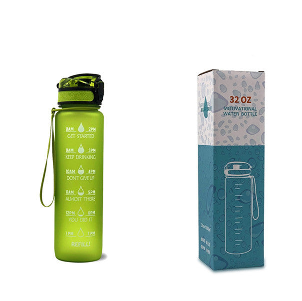 Water Bottle With Time Marker