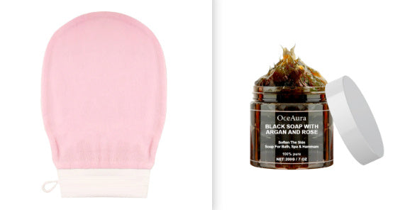 Black Soap With Argan And Rose