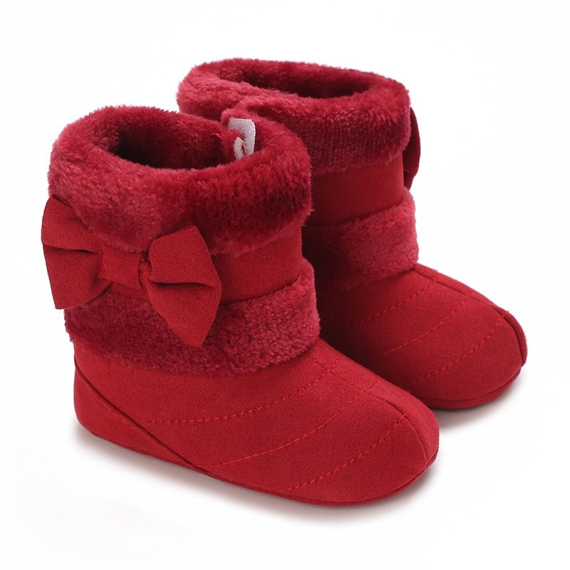 Baby Girl New Year Shoes Soft Sole Shoes Winter