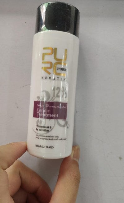Keratin Hair Treatment & Purifying Shampoo – Straightens, Repairs & Smooths Damaged Hair