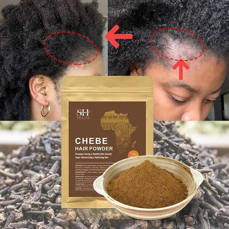 Chebe Power Herbal Hair Treatment – Prevents Hair Loss, Strengthens & Conditions – 250ml